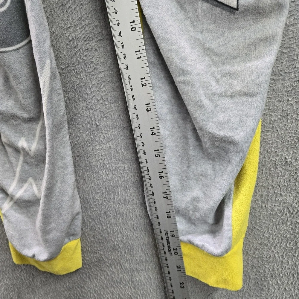 Pokemon Boys Sleepwear 10 Yellow Jumpsuit Graphic Fleece Pikachu Pokeball Pajama